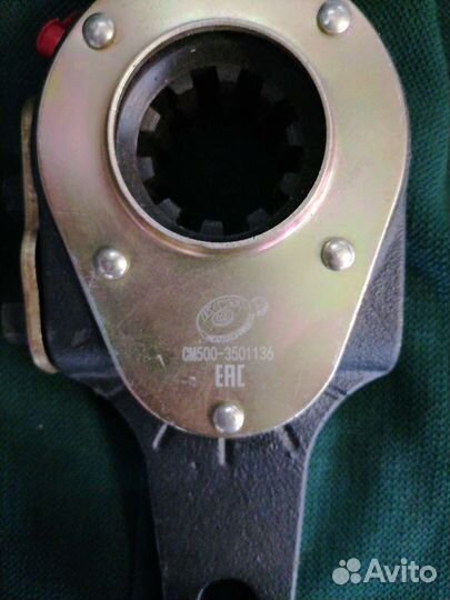 Рычаг тормозной маз прямой (узкий шлиц)