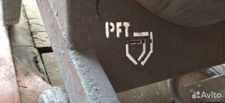 Штукатурная станция pft бу