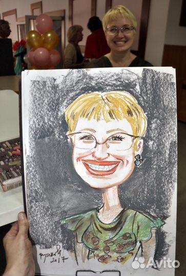 Шаржист на праздник