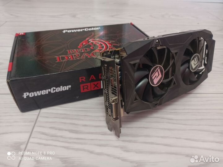 Видеокарта RX 580 8gb