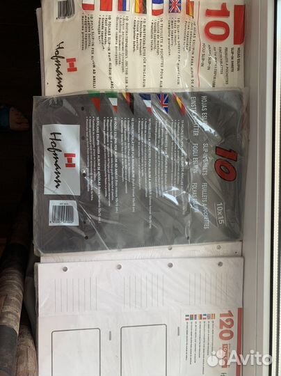 Наборы листов с кармашками для альбомов