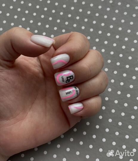 Маникюр с покрытием гель лак