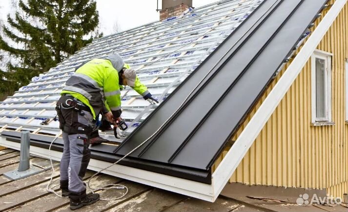 Кровельные работы, ремонт крыши, ремонт кровли