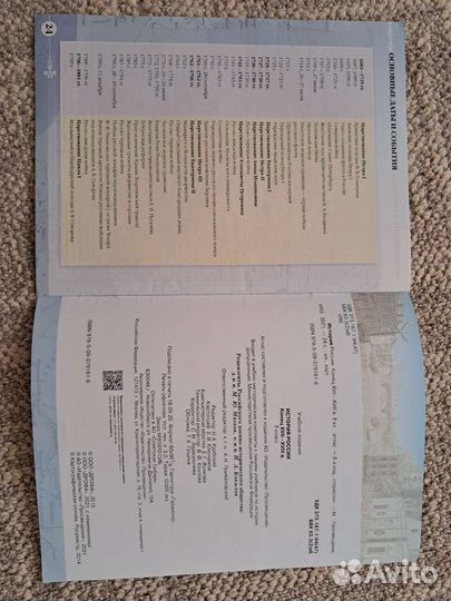 Атлас История России (конец xvii — xviii век) 8 кл