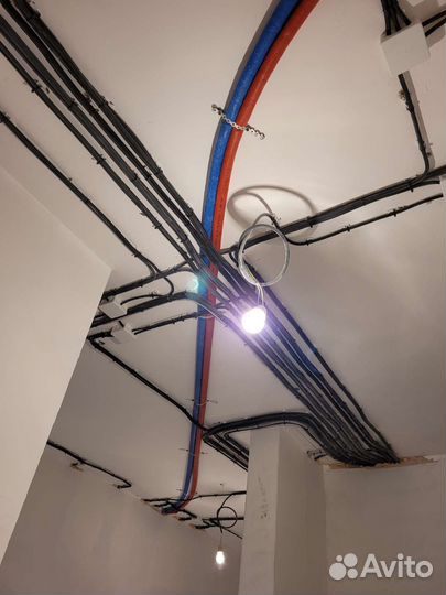 Электрик частник.Услуги электрика.Замена проводки