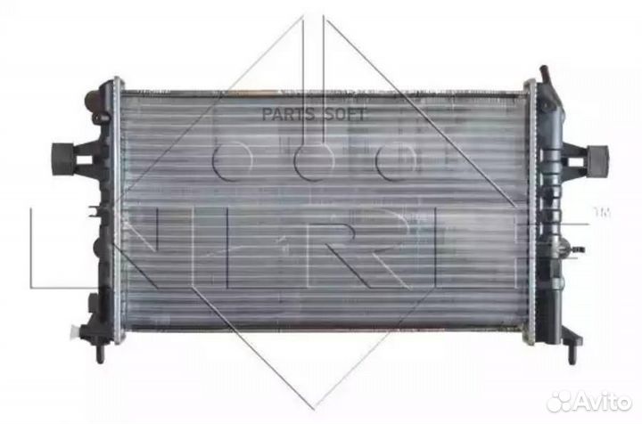 Радиатор GM zafira 99- 1.6