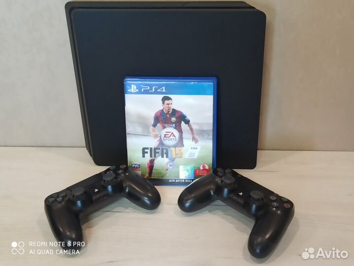 Sony Ps4 Slim 500gb + 2 джоя + Fifa 15, Trade-In