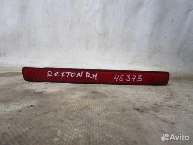 Катафот в задний бампер правый Ssang Yong Rexton I