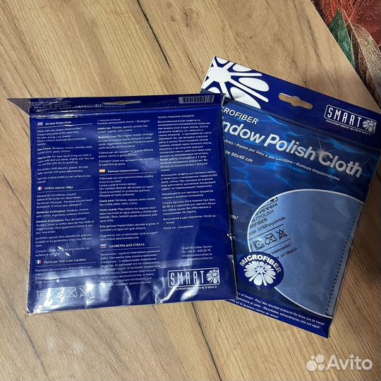 Салфетка для стекла Smart (Белый кот)