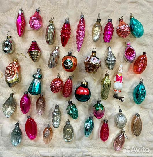Редкие елочные игрушки СССР