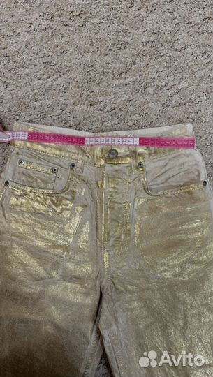 Золотые Джинсы zara