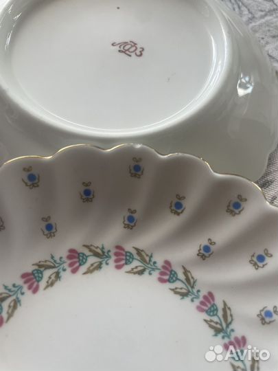 Чайная пара лфз костяной фарфор