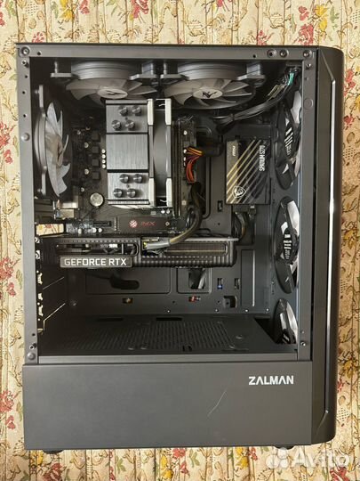 Игровой Ryzen 5 4600G, 16gb, RTX 3060Ti, 600W