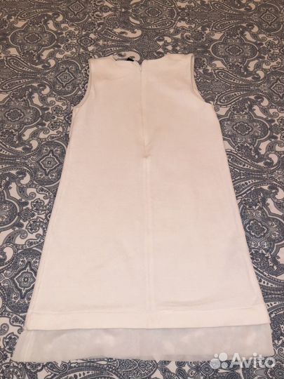 Платье белое mango