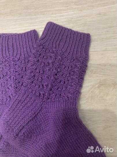 Носки вязаные женские