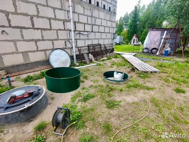 Установка септика с гарантией “под ключ”