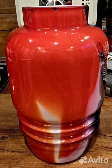 Вазы Молочное двухслойное стекло 50-е г