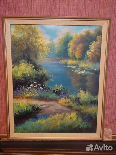 Картина маслом на холсте пейзаж