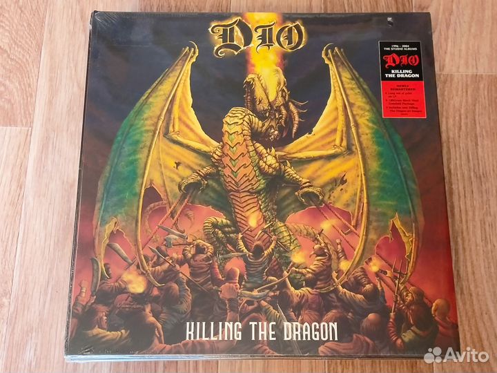 DIO Killing The Dragon 2LP Новый винил