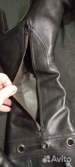 Сапоги новые из натуральной кожи размер 38