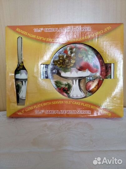 Тортница с лопаткой новая