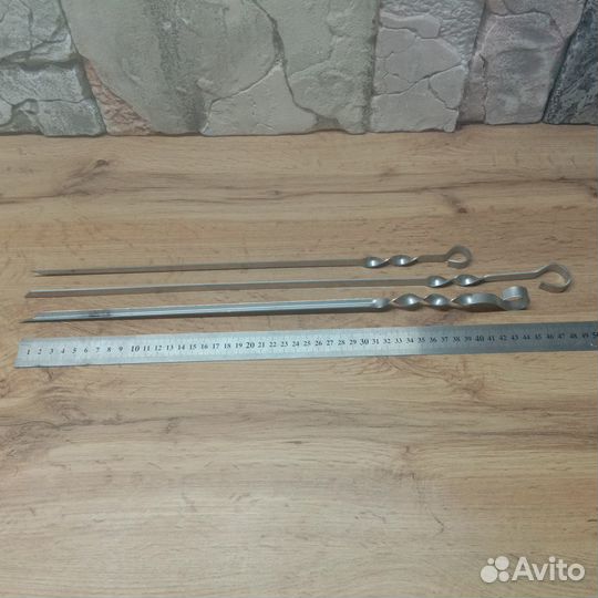 Шампура из нержавейки новые 3 вида
