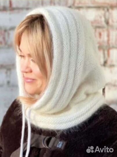 Капоры из пуха норки