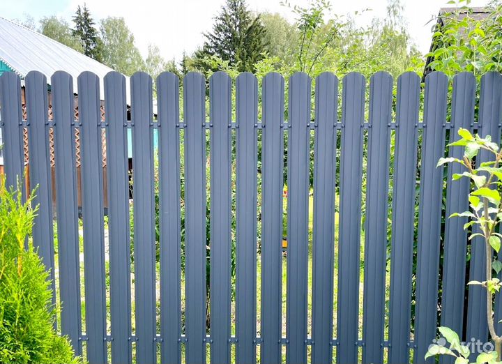 Забор из профнастила