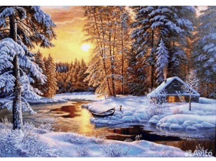 Картины,вышитые крестом и гобеленом