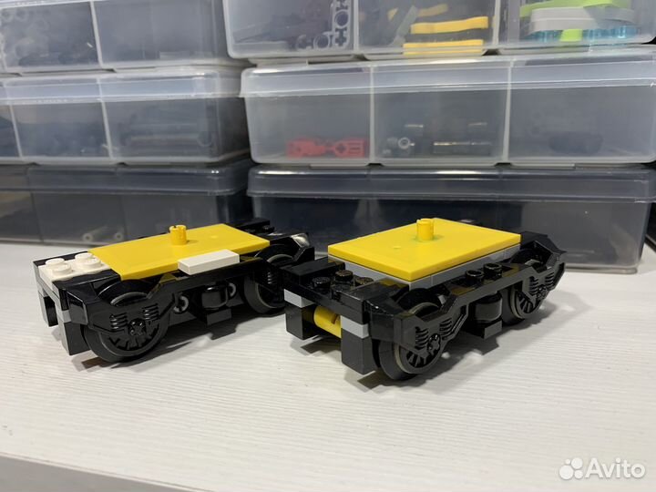38. Лего детали поезда тележка колесо поезда