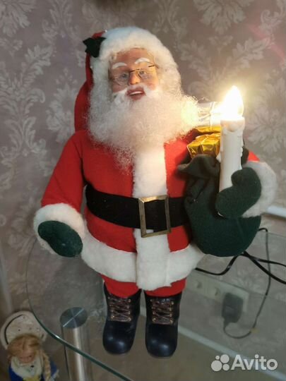 Винтажный дед мороз holiday creation