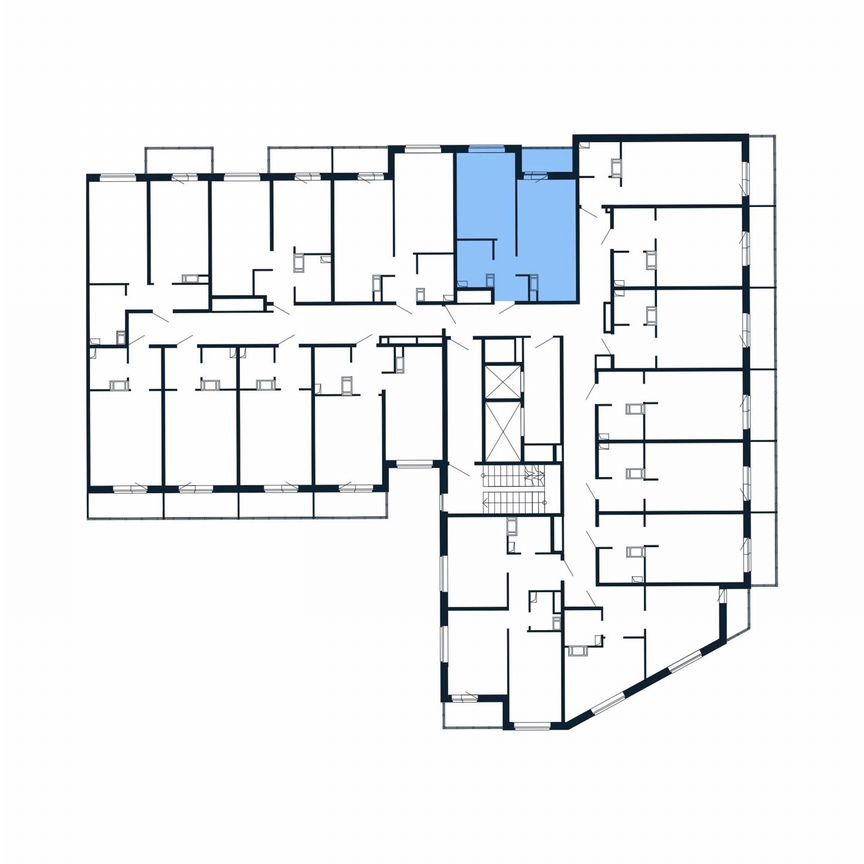 1-к. квартира, 39,4 м², 8/12 эт.