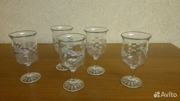 Рюмочки хрустальные