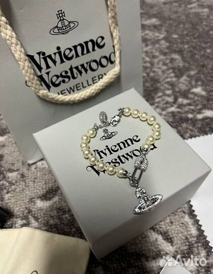 Жемчужный браслет Vivienne Westwood оригинал