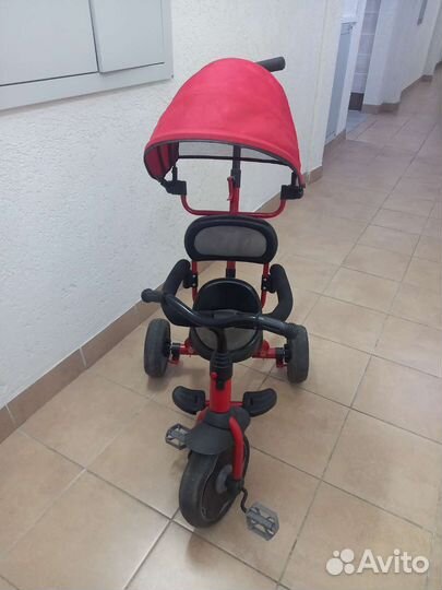 Детский трехколесный велосипед бу