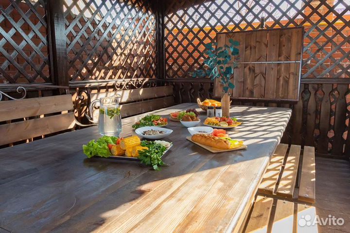 Аренда беседки с мангалом