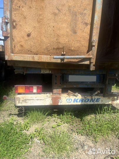 Полуприцеп бортовой Krone SD 24, 2007