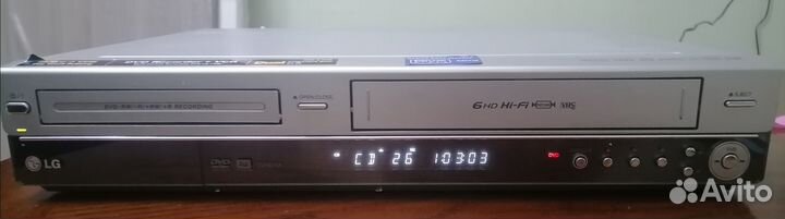Dvd vhs рекордер LG 576X