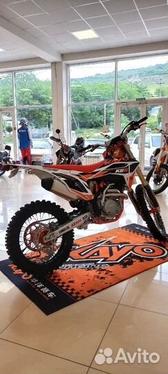 Мотоцикл кроссовый kayo K6-R KYB 250 (NC250SR) FCR