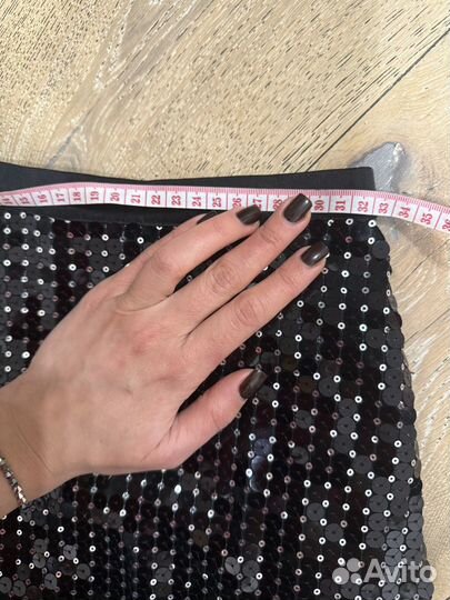 Юбка карандаш с пайетками Lime