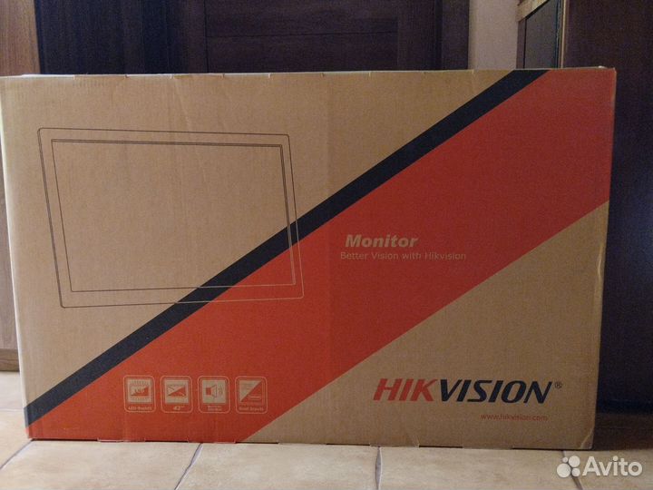 Монитор видеонаблюдения Hikvision DS-D5043QE 43