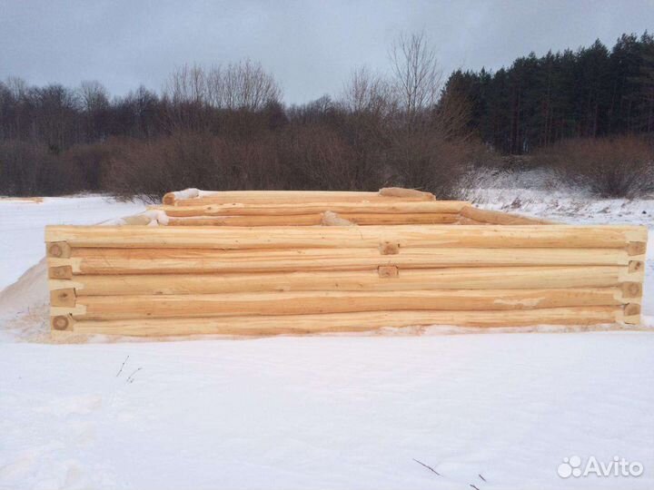 Изготовим сруб любых размеров