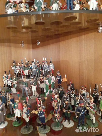 Коллекция солдатиков Наполеоновские войны 100 шт