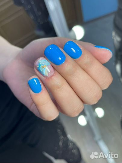 Маникюр с покрытием