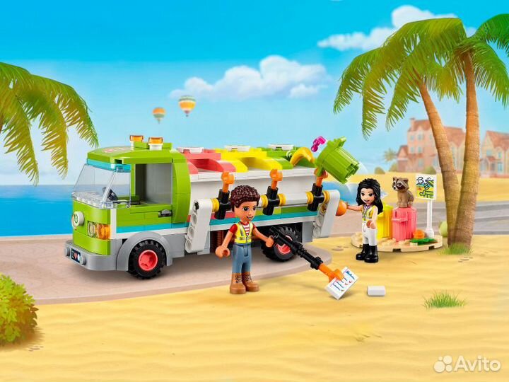 Lego Friends переработчик грузовик 41712 Оригинал