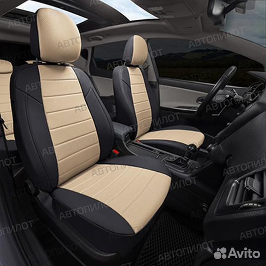 Авточехол экокожа-классика Mazda CX-7 2006-2013