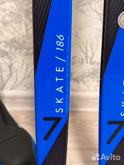 Лыжи беговые коньковые salomon