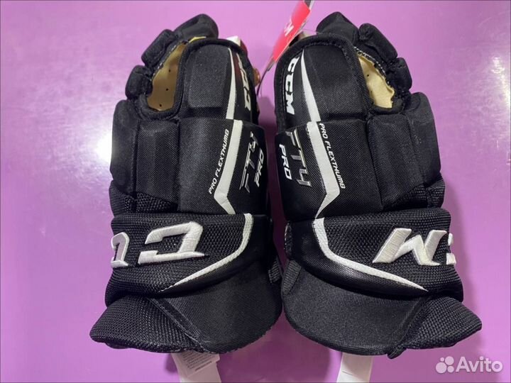 Краги хокк. CCM JetSpeed FT4 Pro Sr14 (взрослые)