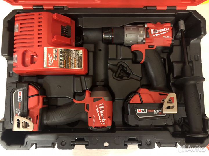 Шуруповерт milwaukee m18 3697-22 fule