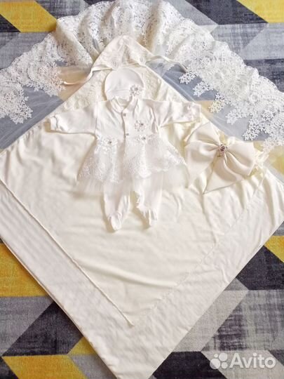 Продам конверт для выпески, для девочки одет 1 раз